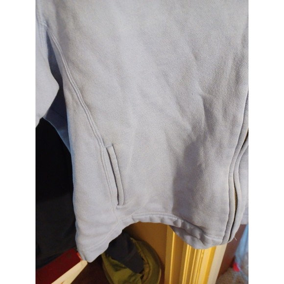 Gloria Vanderbilt Sport Zip Up Hoodie Light Blue Womens 2X b7r - Picture 4 of 12
